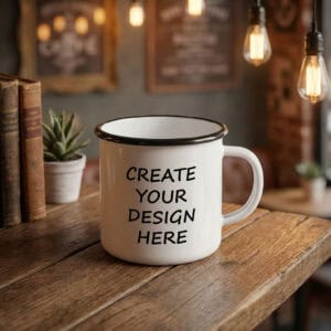 The-Ginger-Coo-Black-Rim-Retro-Ceramic-Mug-Scotland-Highland-Custom-Personalised-Customised-Gift-lifestyle