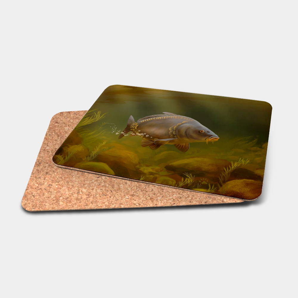 personalised-printed-custom-placemats-mirror-carp-highland-collection-the-ginger-coo-scottish-gift-tableware-cork