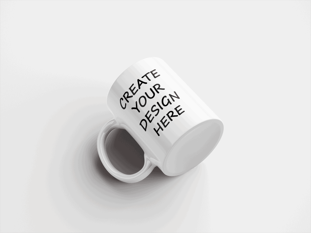 Custom Printed Ceramic Mug - Image 3