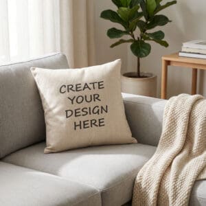 The-Ginger-Coo-Linen-Style-Cushion-Custom-Personalised-Scotland-UK-lifestyle