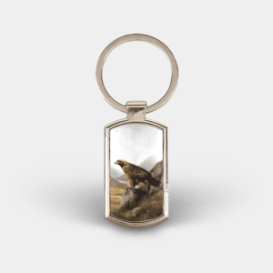 Golden Eagle Printed Lozenge Keyring