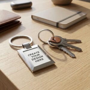 The-Ginger-Coo-Personalised-Custom-Rectangular-Metal-Keyring-Scotland-Scottish-Cheap-Gift-Customised-Lifestyle