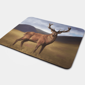 Mouse Mat with Stag Design