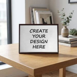 Horizontal-Silver-Award-Plaque-Cheap-Custom-Customised-Personalised-The-Ginger-Coo-Scotland-UK-Wooden-Metal-Metallic-Quality-Wording-Lifestyle