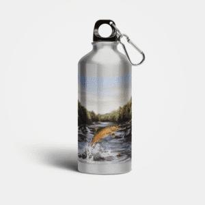 Brown Trout Reusable Metal Water Bottle