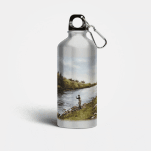Fly Fishing Reusable Metal Water Bottle