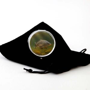 Mirror Carp Round Pill Box