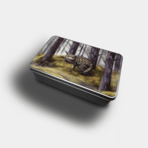 The-Ginger-Coo-Custom-Personalised-Rectangular-Tin-Wildcat-Wildlife-Gift-Idea-Printed-Tin-Biscuit-Sweets-Storage
