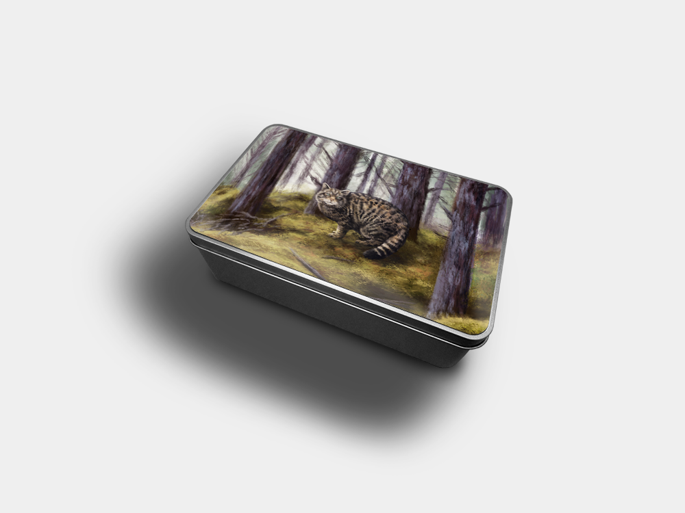 The-Ginger-Coo-Custom-Personalised-Rectangular-Tin-Wildcat-Wildlife-Gift-Idea-Printed-Tin-Biscuit-Sweets-Storage