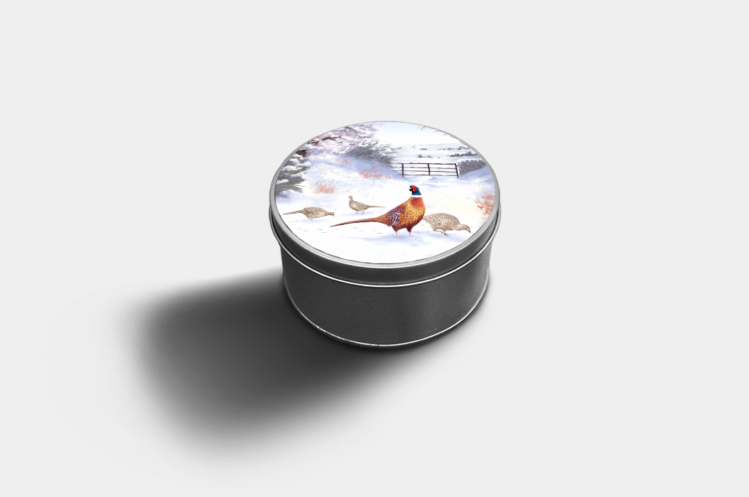 The-Ginger-Coo-Custom-Personalised-Round-Tin-Pheasant-Game-Bird-Gift-Idea-Printed-Tin-Sweets-Biscuit-Storage-Container