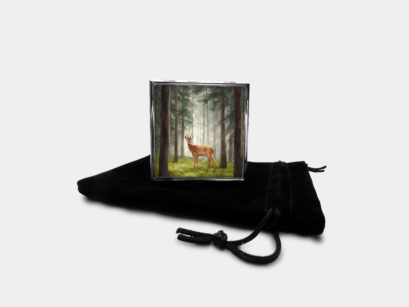 Roe Buck Square Pill Box