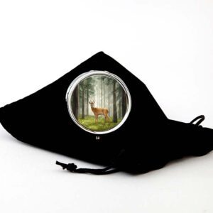 Roe Buck Round Pill Box