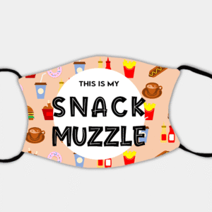 Snack Muzzle Face Mask with 2 x PM2.5 Filters