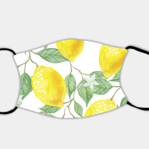 Lively Lemons Face Mask with 2 x PM2.5 Filters