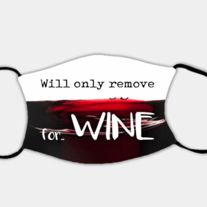 Remove for Wine Face Mask with 2 x PM2.5 Filters