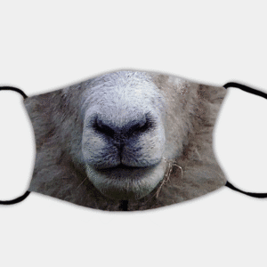 Sheep Face Mask with 2 x PM2.5 Filters