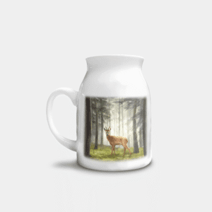 The-Ginger-Coo-Personalised-Highland-Collection-Printed-Custom-Milk-Jug-Roebuck-Wildlife-Scotland-1