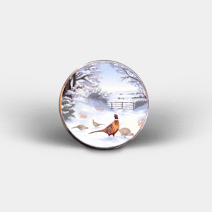 Pheasant Circular Fridge Magnet