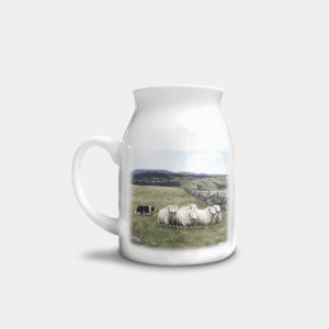 the-ginger-coo-personalised-highland-collection-custom-ceramic-milk-jug-sheep-and-sheepdog-wildlife-scotland