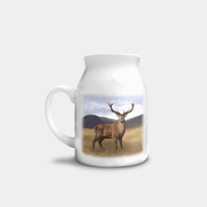 the-ginger-coo-personalised-highland-collection-custom-ceramic-milk-jug-stag-wildlife-scotland