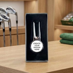 The Ginger Coo - Custom Golf Ball Marker - Personalised Pitch Repairer - Scotland Golfing Gifts Wording Lifestyle 2